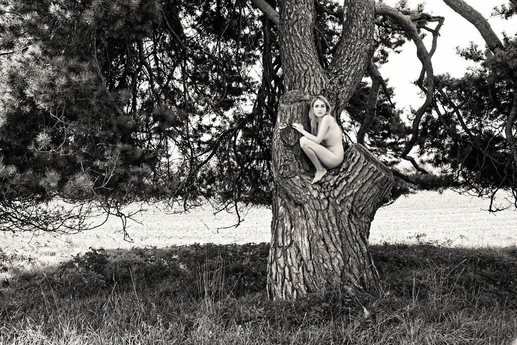Chiara auf dem Baum